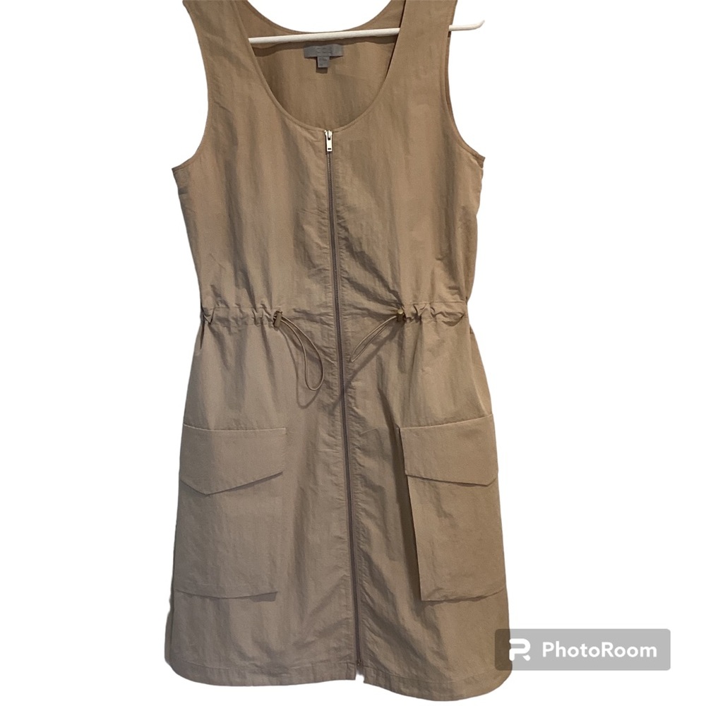 COS Beige Sleeveless Cargo Dress, Size S (EU 36 *see sizing chart in pics)